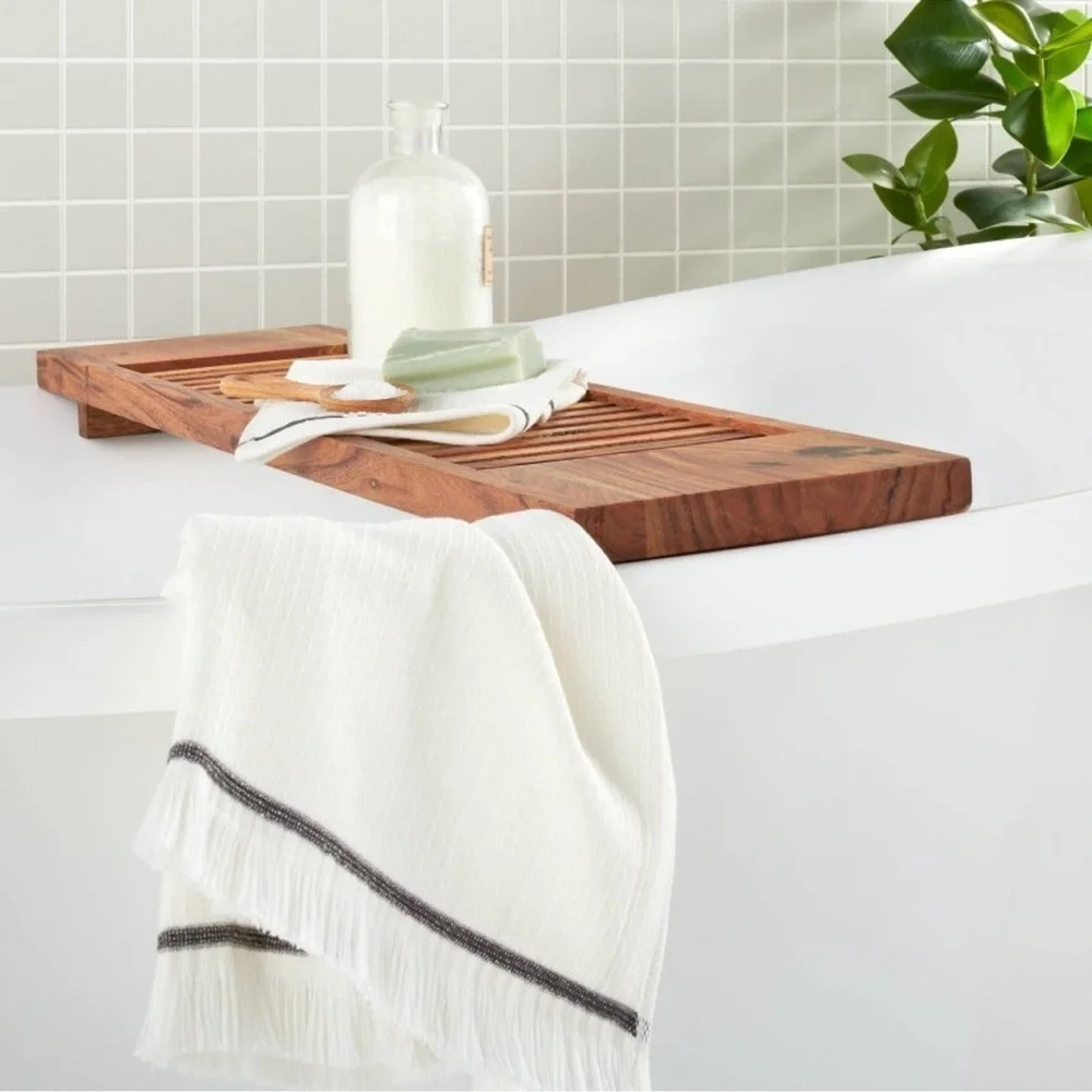 Heath & Hand • Wooden Bathtub Tray